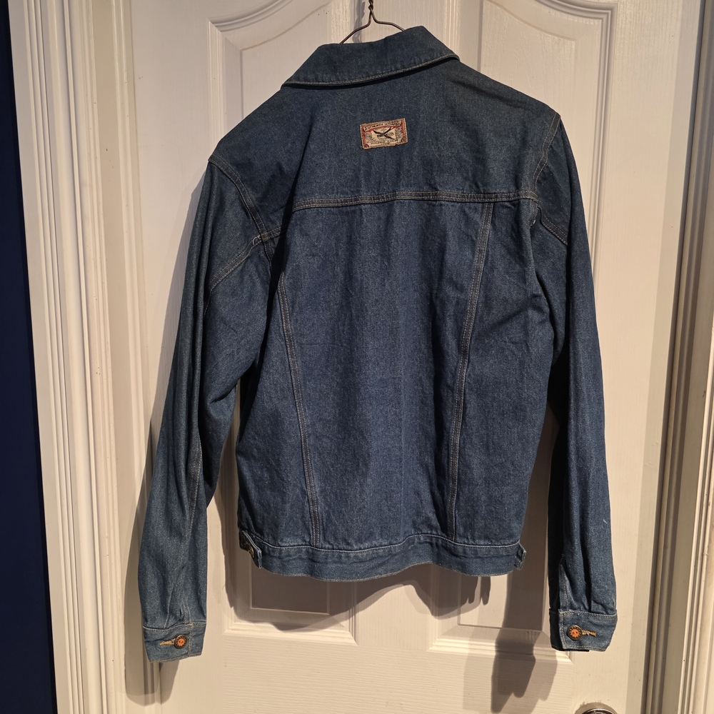 NWT Vintage Scout Tec Classic Blue Denim Jean Jacket - Picture 2 of 7